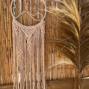 Atrapasueños azahar hechos 100 % a mano, materiales ecológicos y sostenibles