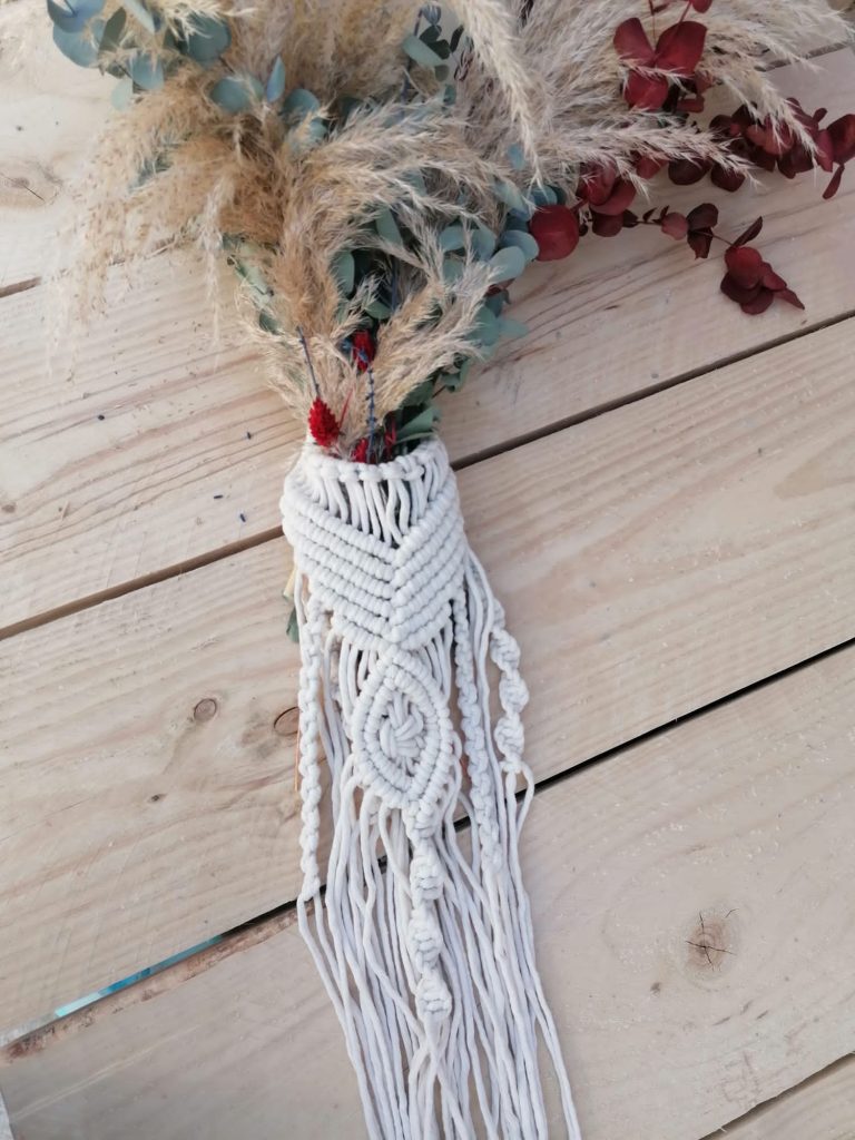 Empuñadura ramo novias boda hecho a mano