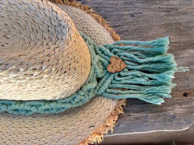 Sombrero alma hecho a mano y sostenible. Handmane