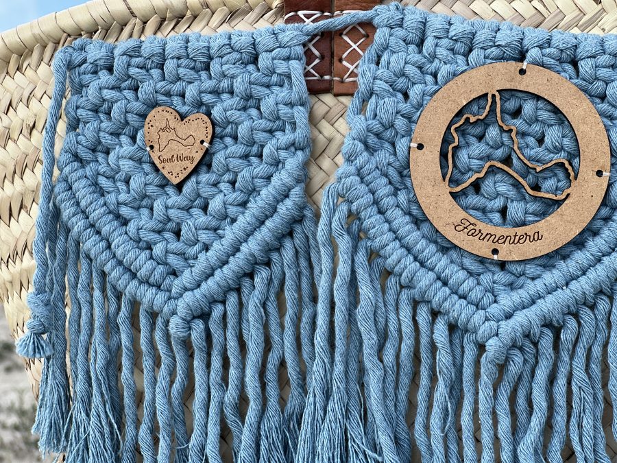 Capazo illetes hecho a mano y sostenible